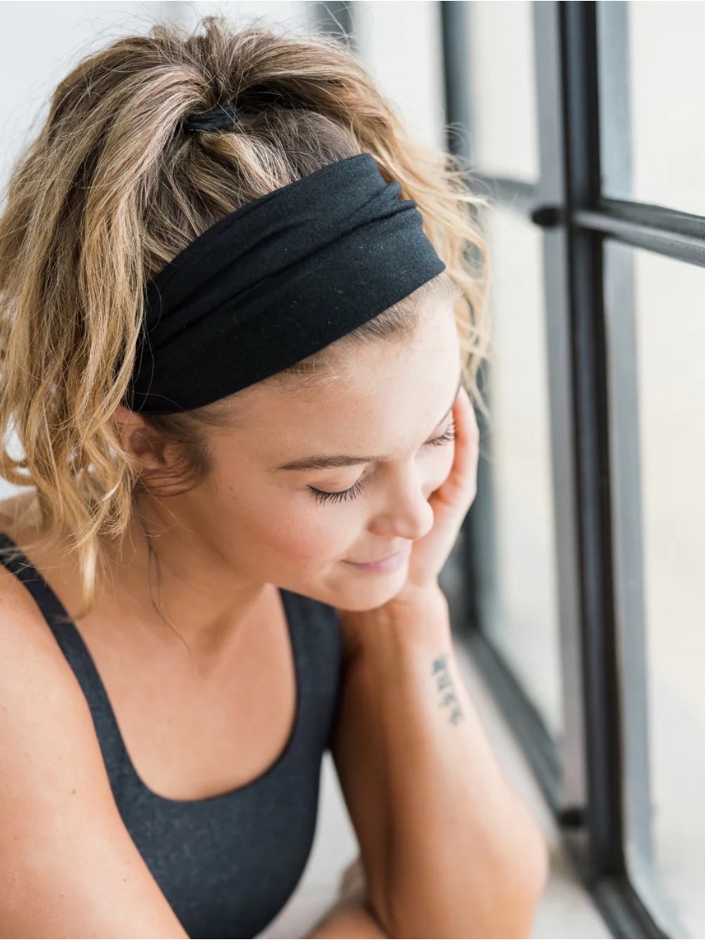 Maven Thread Black 4” Headband Pack of 2